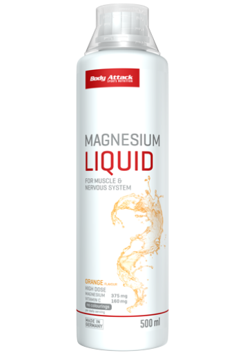Billede af Flydende magnesium + C-vitamin 500 ml Body Attack