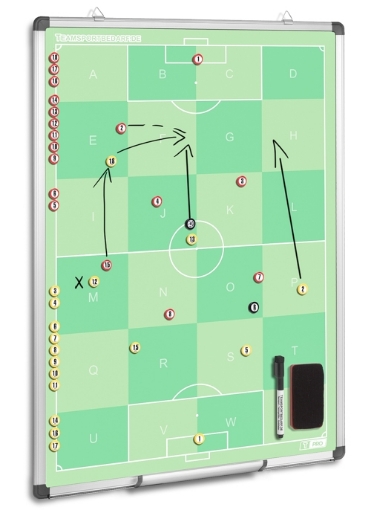 Billede af 24 ZONE TAKTISKE TRÆNINGSTAVLE 60 X 90 CM 