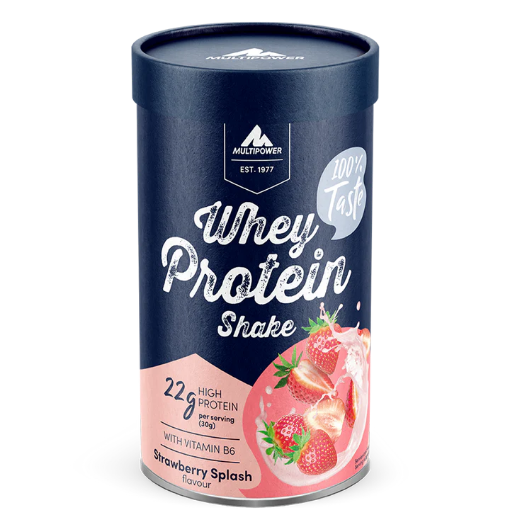 Billede af Whey Protein Shake 420g - Jordbær Multipower