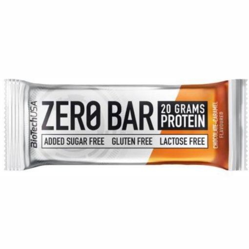 Billede af Zero Bar 50g - Chokolade og Karamel BioTech