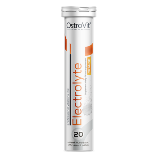 Billede af OstroVit Electrolyte 20 Brusetabletter - Appelsin