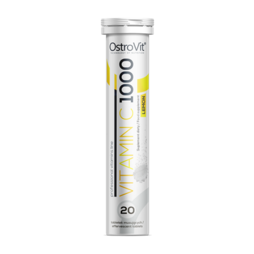 Billede af Ostrovit C-vitamin 1000 mg - 20 brusetabletter - Citron