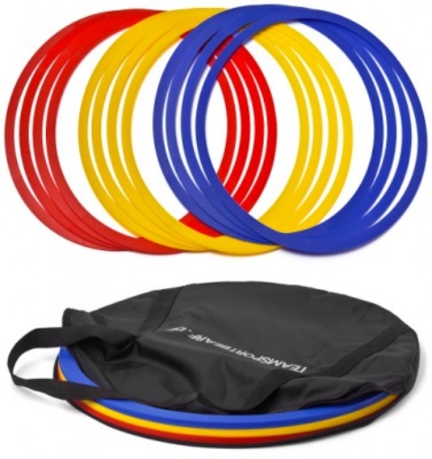 Billede af Sæt med 12 ringe med cover 40cm 