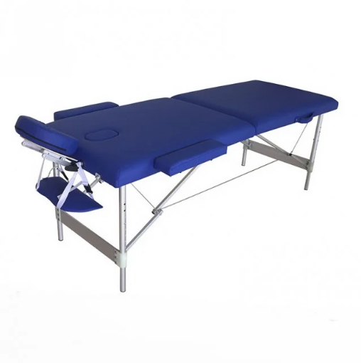 Billede af Massagebriks af aluminium - 220 cm Blå