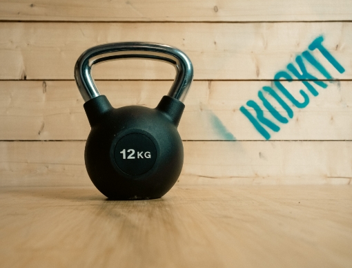 Billede af Sort Kettlebell 12 kg