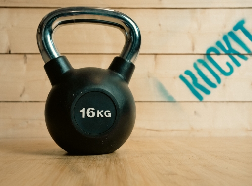 Billede af Sort Kettlebell 16 kg