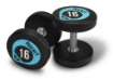 Billede af Sæt med 2 runde håndvægte 16 kg - ROCKIT