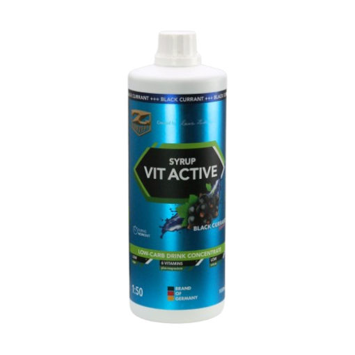 Billede af VITACTIVE SIROP + L-CARNITIN - 1000ML BLÅBÆR