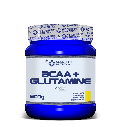 Billede af BCAA + GLUTAMINE - 500g Citron - Scientiffic Nutrition