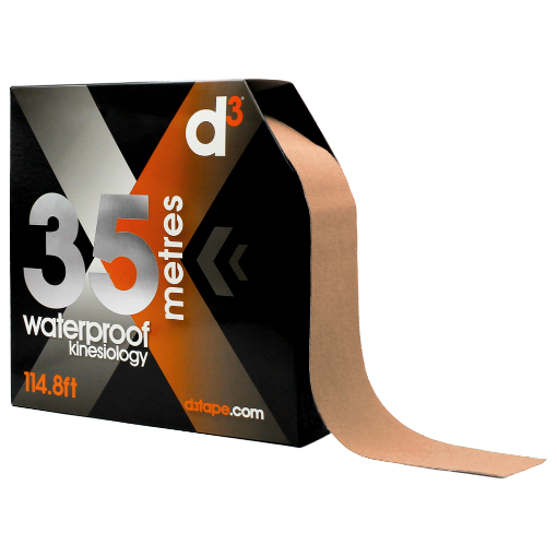 Billede af X35 Kinesiologisk tape Beige 5cm x 35m - d3Tape