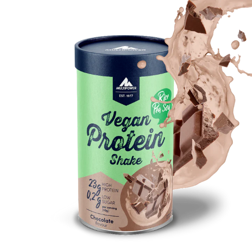 Billede af Vegan Protein Shake 420g - Chocolate MultiPower