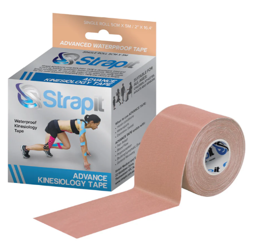 Billede af Kinesiologitape Advance 5cm x 5m Beige – Strapit
