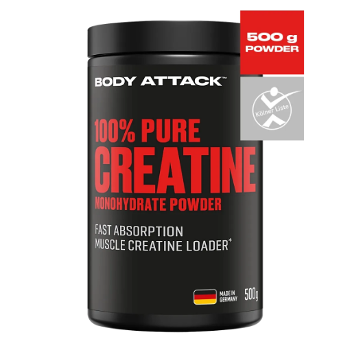 Billede af KREATINPULVER - 500G BODY ATTACK