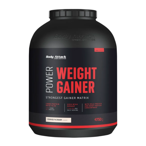 Billede af Power Weight Gainer 4750g - Cookies n Cream Body Attack