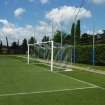 Billede af Fast fodboldmål med bageste netstolper 7,32 x 2,44 m – P5907