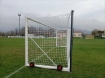 Billede af Flytbart fodboldmål med hjul og netspænding 7,32 x 2,44 m – P5902