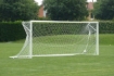 Billede af Poarta Fotbal Aluminiu 7.32x2.44 m, cu cadru fix de sol