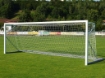Billede af Flytbart fodboldmål i aluminium 6 × 2 m — Sammenklappelig ramme med net inkluderet — VI 5911