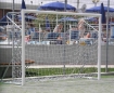Billede af Poarta Fotbal Oțel 4x2 m, fixa cu mansoane incluse