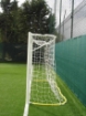 Billede af Poarta futsal otel 3x2 m, montata in manșoane, cu suporturi sudate si lant pentru plasa