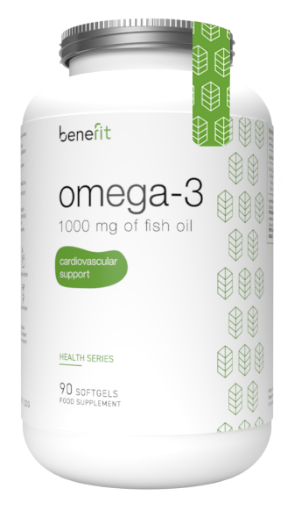 Billede af Omega 3 Ulei de Peste 1000mg - 90 Caps Benefit