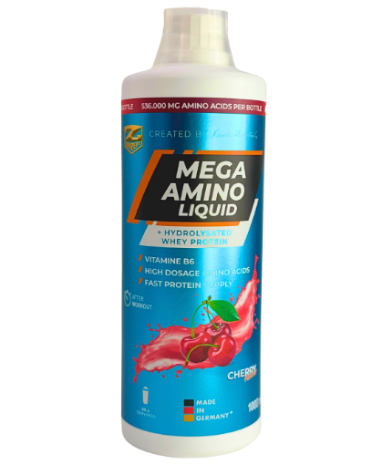 Billede af MEGA AMINO FLYDENDE KIRSEBÆR 500ML Z-KONCEPT