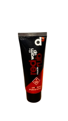 Billede af Varmecreme Red Rub 60ml - D3Tape