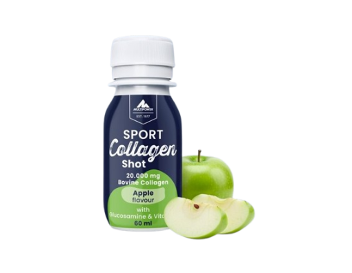 Billede af Sport Kollagen Shot 60 ml Grøn Æble - Multipower