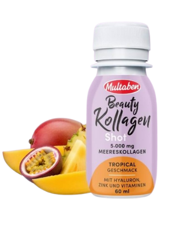 Billede af Beauty Colagen Shot 60ml Tropical - Multaben 