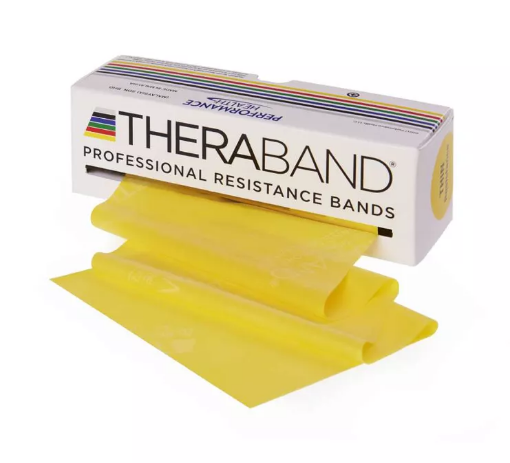Billede af THERA-BAND® elastikbånd Thin 1.3kg - Gul
