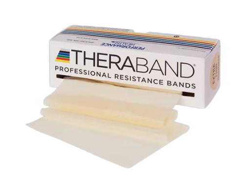 Billede af THERA-BAND® elastikbånd Extra Thin 1.1kg - Beige