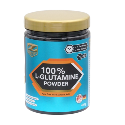 Billede af 100% L-GLUTAMIN PULVER - 400G Z-KONZEPT