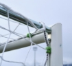 Billede af Flytbart fodboldmål i aluminium 4 × 2 m — Ø80 mm med net inkluderet — VI 6028