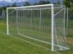 Billede af Flytbart fodboldmål i aluminium 6 × 2 m — Ø80 mm med net inkluderet — VI 6033