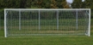 Billede af Flytbart fodboldmål i aluminium 6 × 2 m — Ø80 mm med net inkluderet — VI 6033