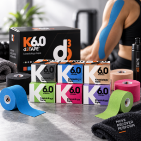 Billede til varegruppe d3Tape K6.0 – kinesiologitape 5 cm x 6 m